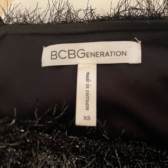 BCBGeneration Fuzzy Metallic Dress XS - Picture 7 of 8